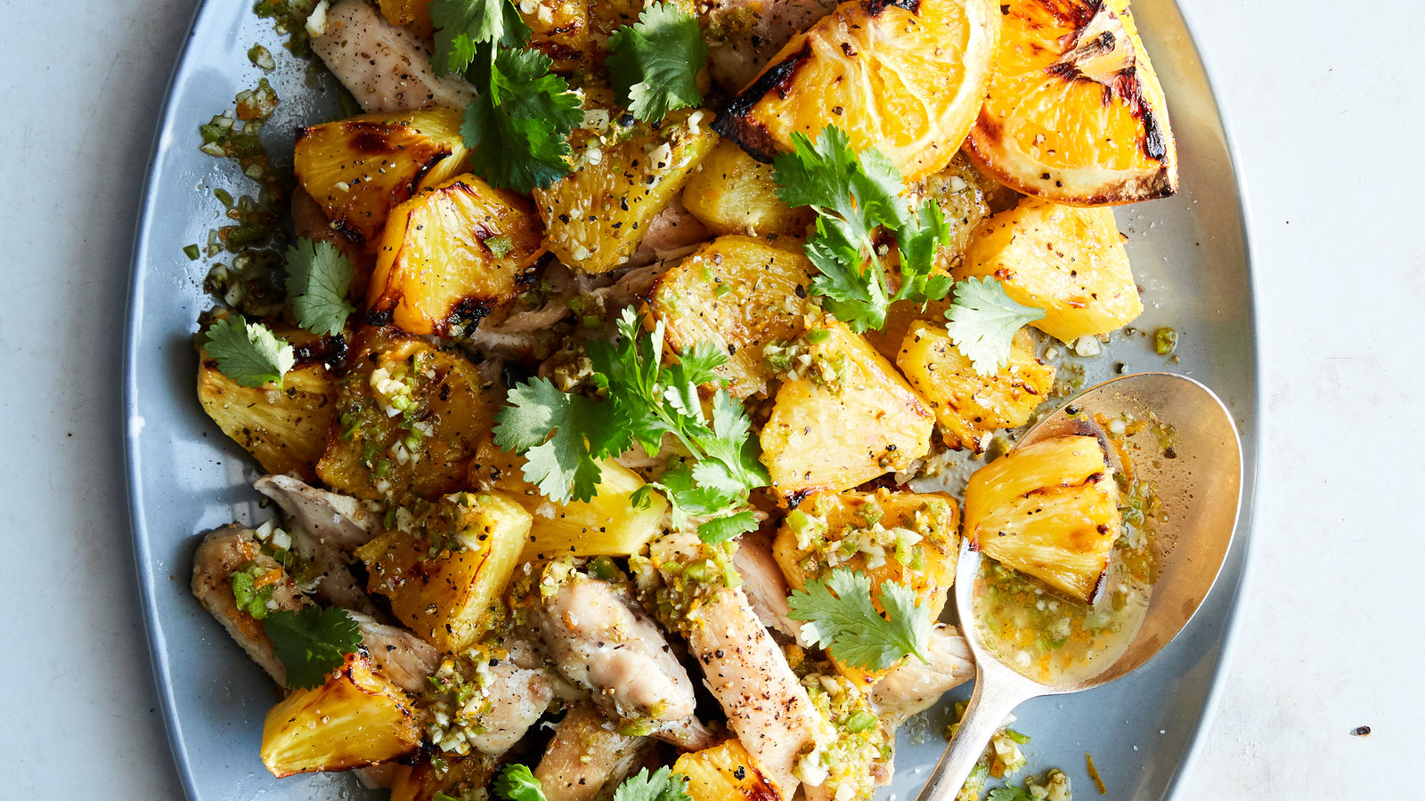 Mojo Chicken With Pineapple