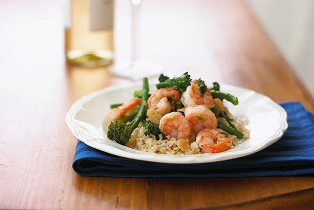 Shrimp fried rice