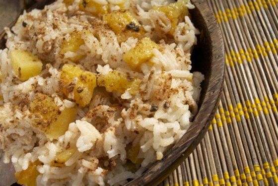 Hawaiian baked rice