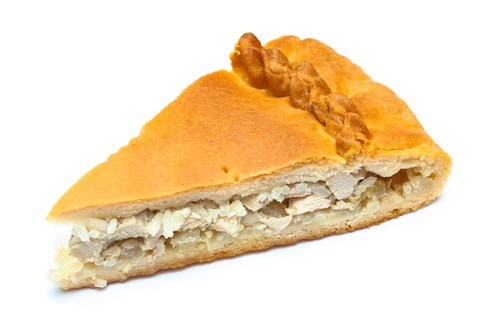Microwave Rice and Chicken Pie