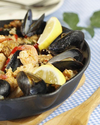 Seafood rice