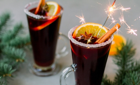 Festive mulled wine