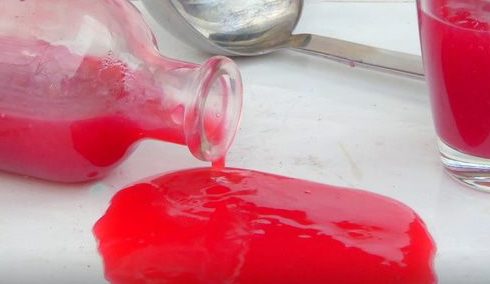 Raspberry kissel