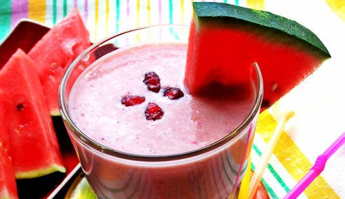 Banana watermelon smoothie