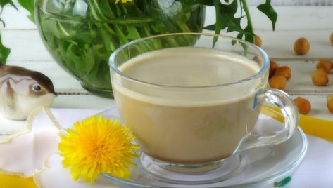 Coffee dessert with halva
