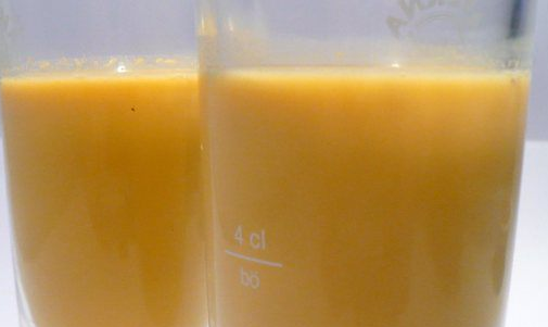 Energy drink with almonds