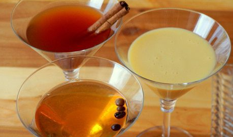 Lemon-coffee liqueur