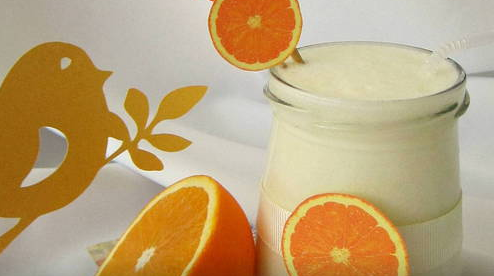 Easy orange smoothie