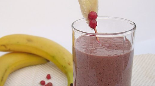 Banana Cranberry Smoothie