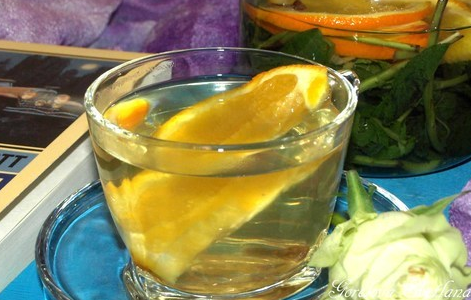 Orange mint drink easy