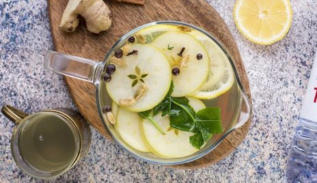 Warming drink with spices