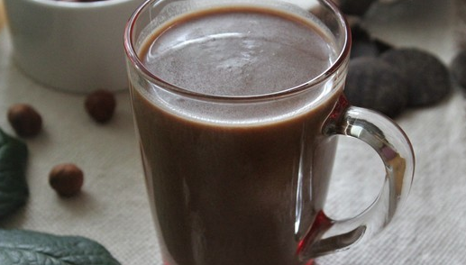 Chocolate banana drink