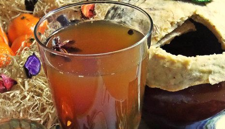 Ancient baked drink 