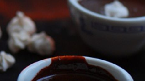Hot chocolate with cinnamon
