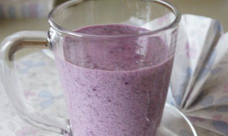 Blueberry smoothie