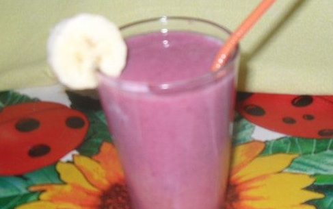 Banana Raspberry Smoothie