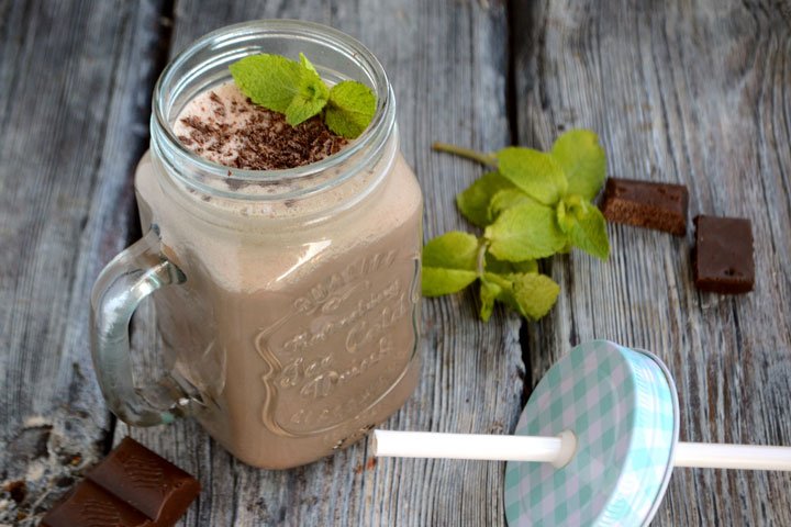 Chocolate milkshake