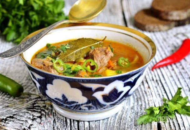 Pork Shurpa soup