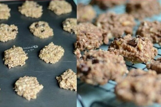 Whip Up Banana Oatmeal Cookies