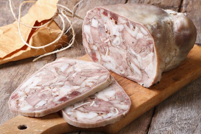 Pork Head And Stomach Saltison