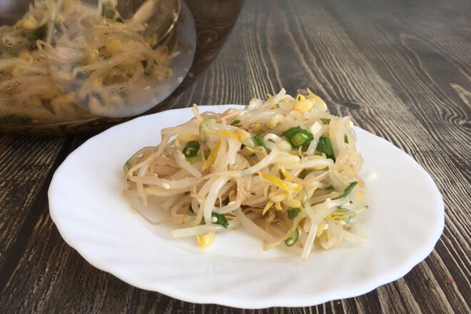 Soy Sprouts Salad