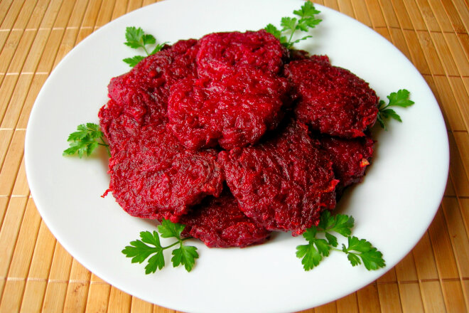 Beetroot Pancakes