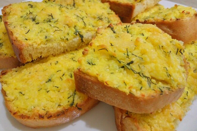 Hot Sandwiches With Cheese And Eggs