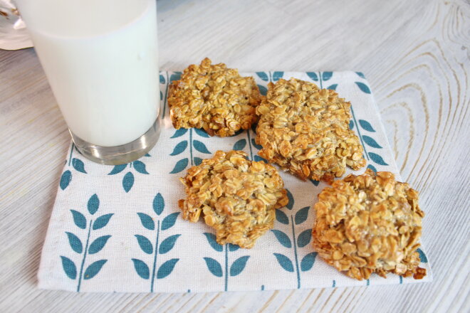 Quick Oatmeal Cookies Without Oil And Flour