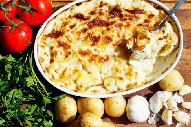 Dauphinua Potato Gratin