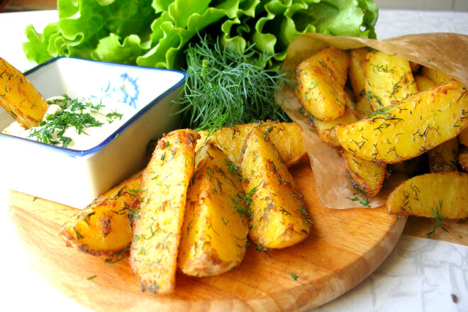 Idaho Potatoes In The Oven
