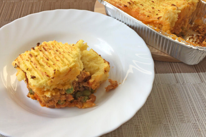 Shepherd's Pie Or Potato Casserole With Minced Meat