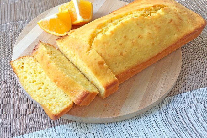 Orange Muffin In The Oven