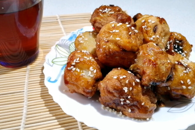 Chinese Style Fried Bananas In Caramel