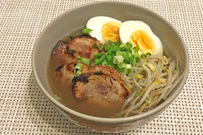 Tonkatsu Ramen Noodle And Pork Soup