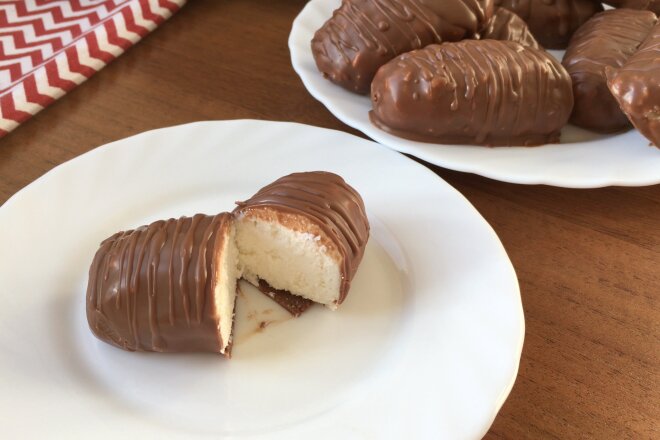 Curd Snacks In Chocolate Glaze