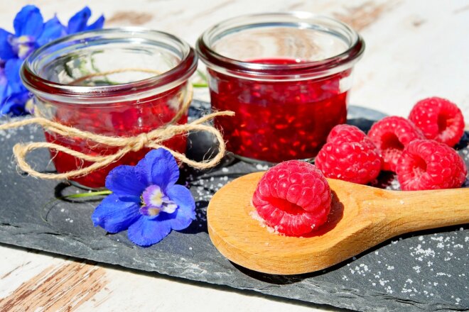 Raspberry Jam With Citric Acid