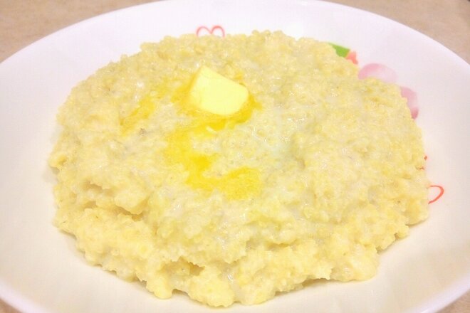 Millet Porridge With Milk