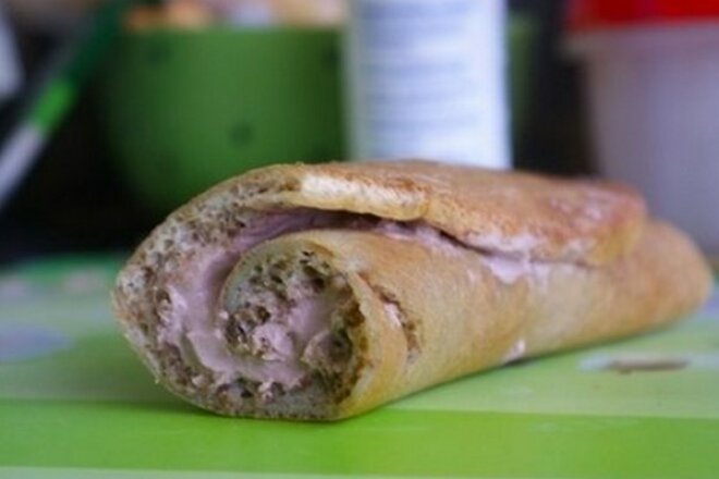 Protein Roll With Curd Filling