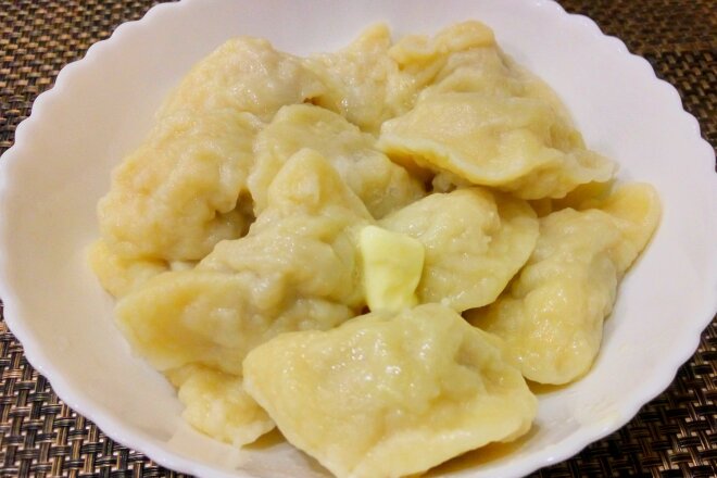 Kefir Dumplings With Minced Meat