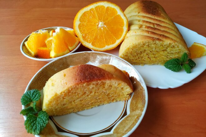 Lean Orange Juice Cupcake