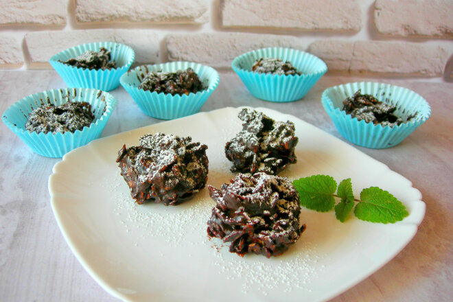 Cornflakes Chocolate Dessert